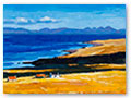 title: SKYE TO HARRIS. size: 71x71cm. £4500