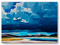 title: CLOUDS OVER SCALPAY. size: 61x76cm. £4500