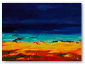 title: DARK SKIES, ERISKAY. 76x76cm. £5500