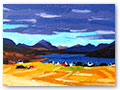 title: KENMORE,LOCH TORRIDON. size: 20x25cm. £800