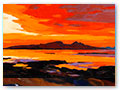 title: RUM SUNSET. 60x80cm. size: £4500